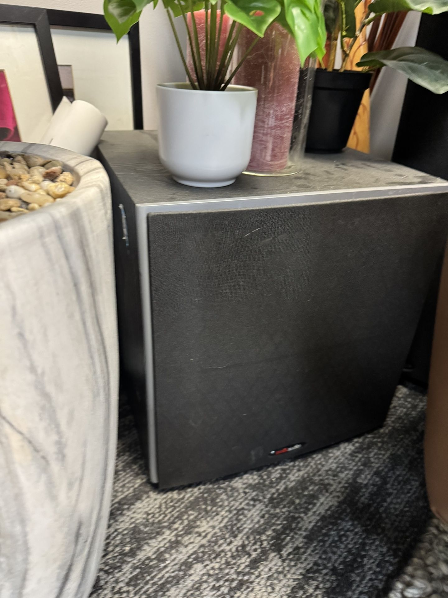 Polk Sub And Klipsech Tier Speakers