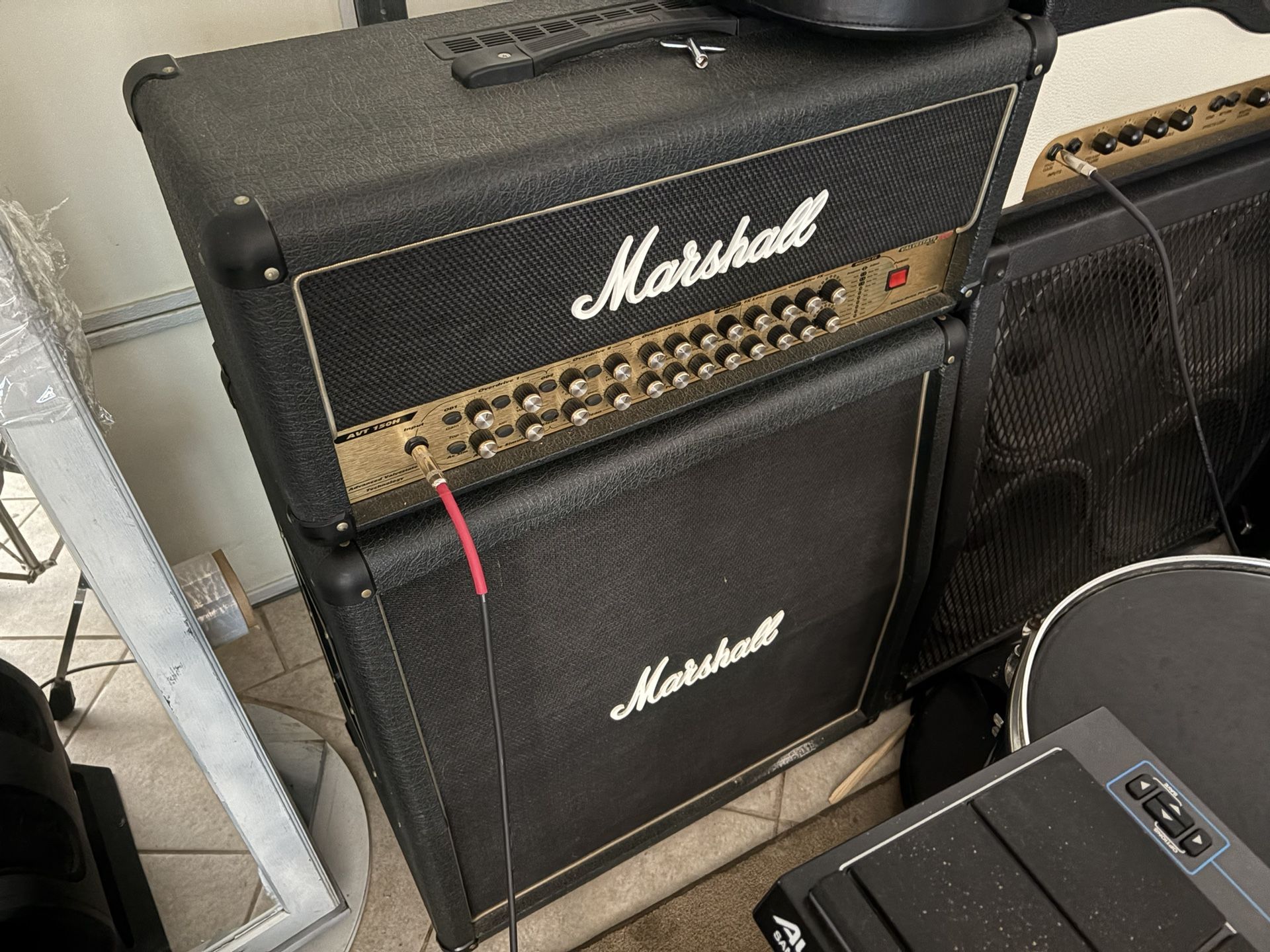 Marshall AVT 150H + 4x12 Cabinet