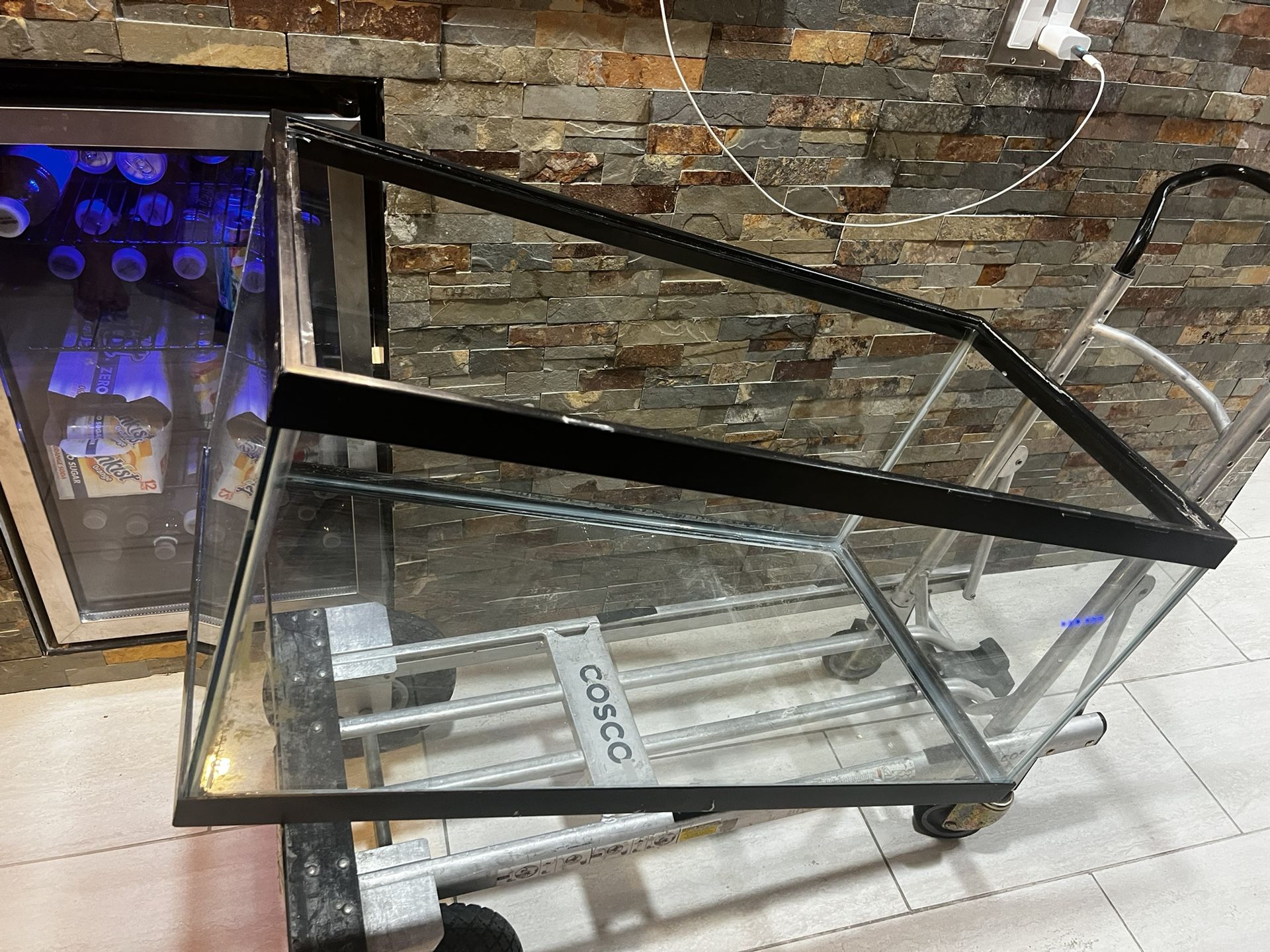 50 Gallon Aquarium with Stand and Accessories