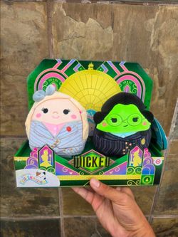 Wicked Squishmallows Elphaba & Glinda 5" Shiz University Little Plush NWT