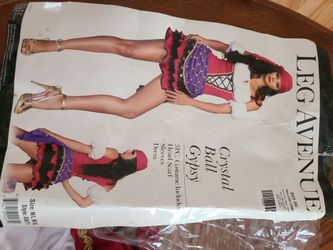 Crystal Ball GYPSY Halloween Costume.