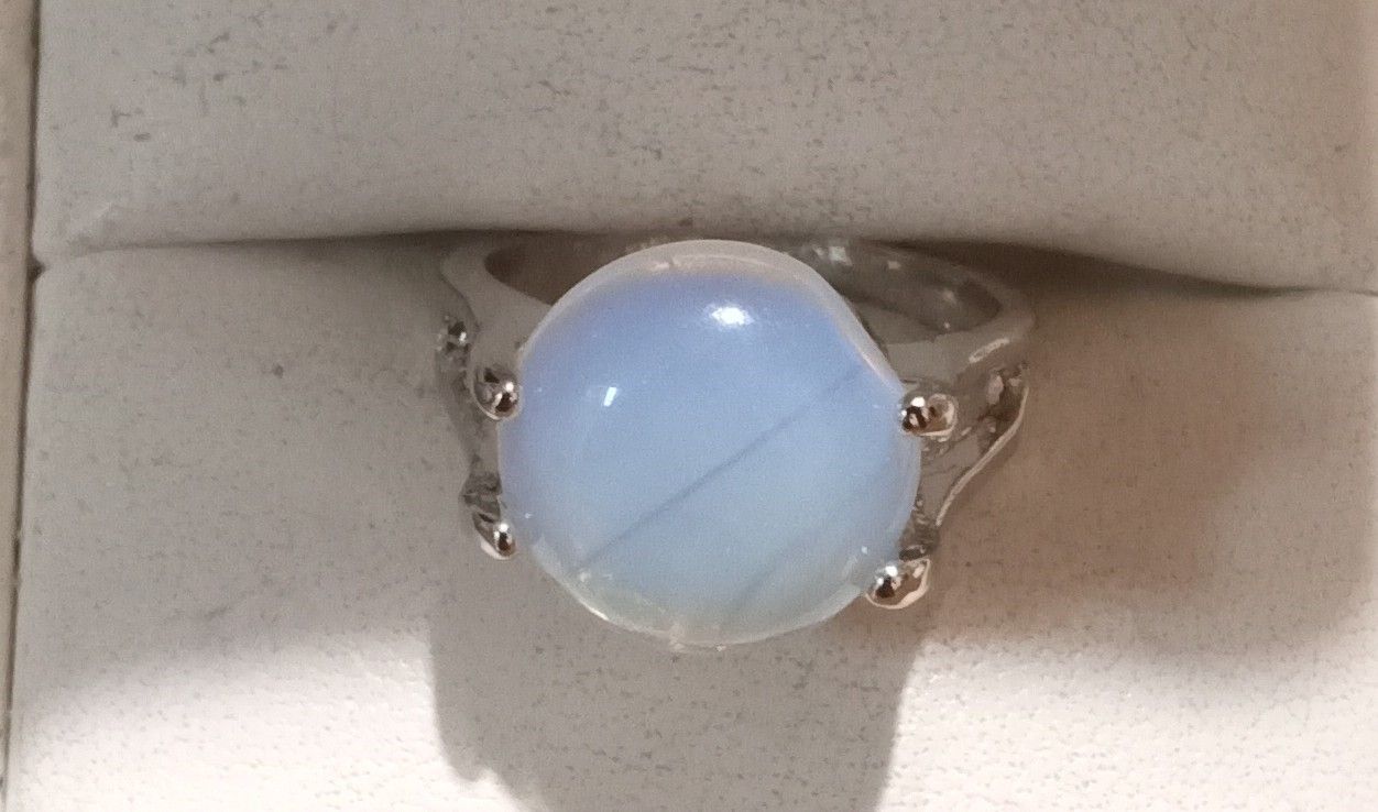 Natural Moonstone Ring 