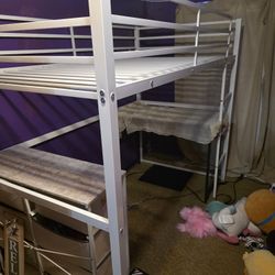 Twin Size Bunk Bed (W/out Mattress)