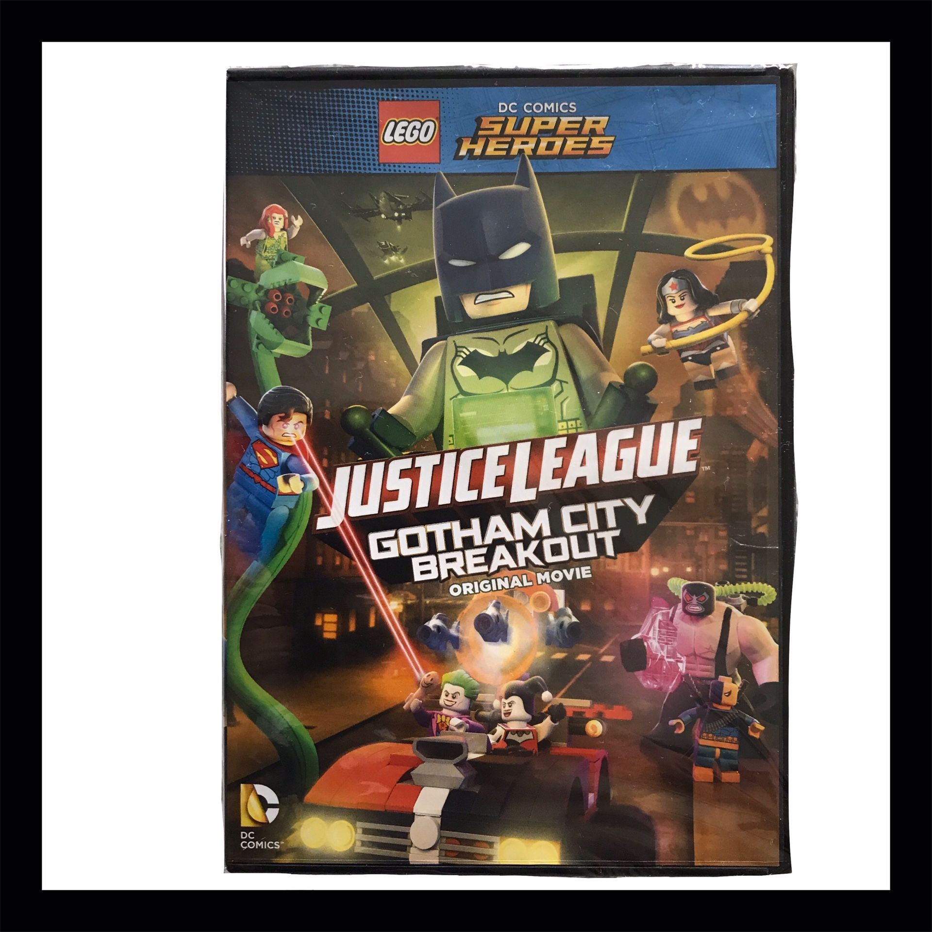 NIB DC Comics Super Heros LEGO Original Movie DVD Set