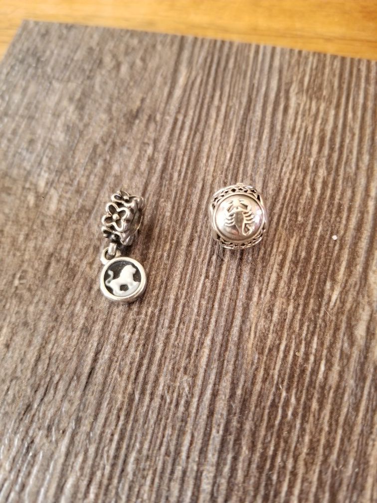 Pandora Zodiac charms