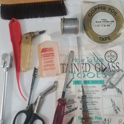 Vintage Draft Brush- Glass Tools