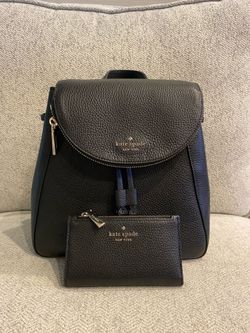 Kate Spade backpack with matching wallet