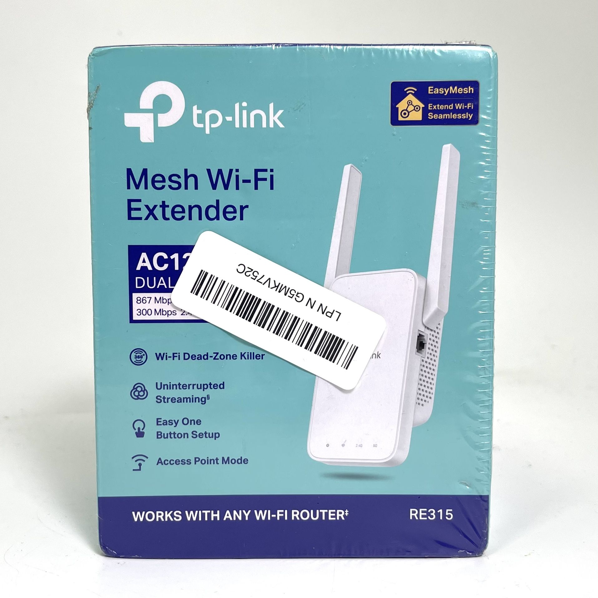 TP-Link AC1200 WiFi Range Extender Dual Band 1200Mbps
