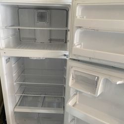 Newer White GE Refrigerator