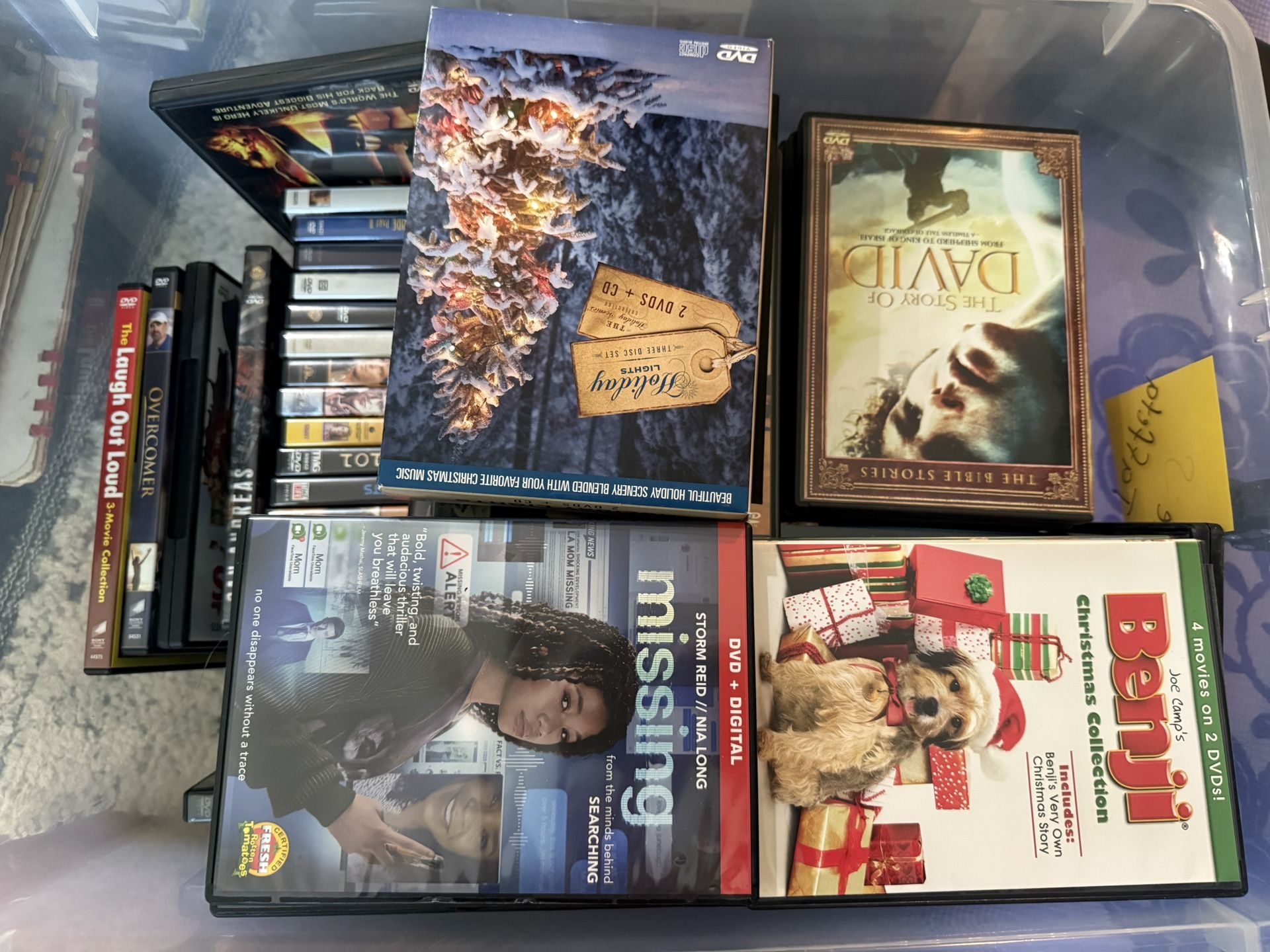 Box Of DVD Movies
