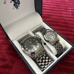 Deal of the day  -U.S. Polo Assn. Watch Set- Brand New-Low Price.  Only $10