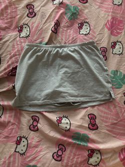 Urban Outfitters grey mini skirt
