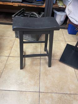 Black stool