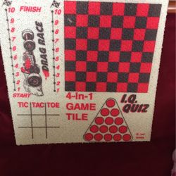 4 In One Carpeted Game Tile