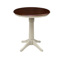 International Concepts 30" Round Top Pedestal Table