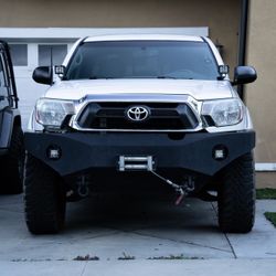 2nd Gen Tacoma Front Bumper & Winch (body Armor) *Rigid Lights/fog Lights NOT Included*