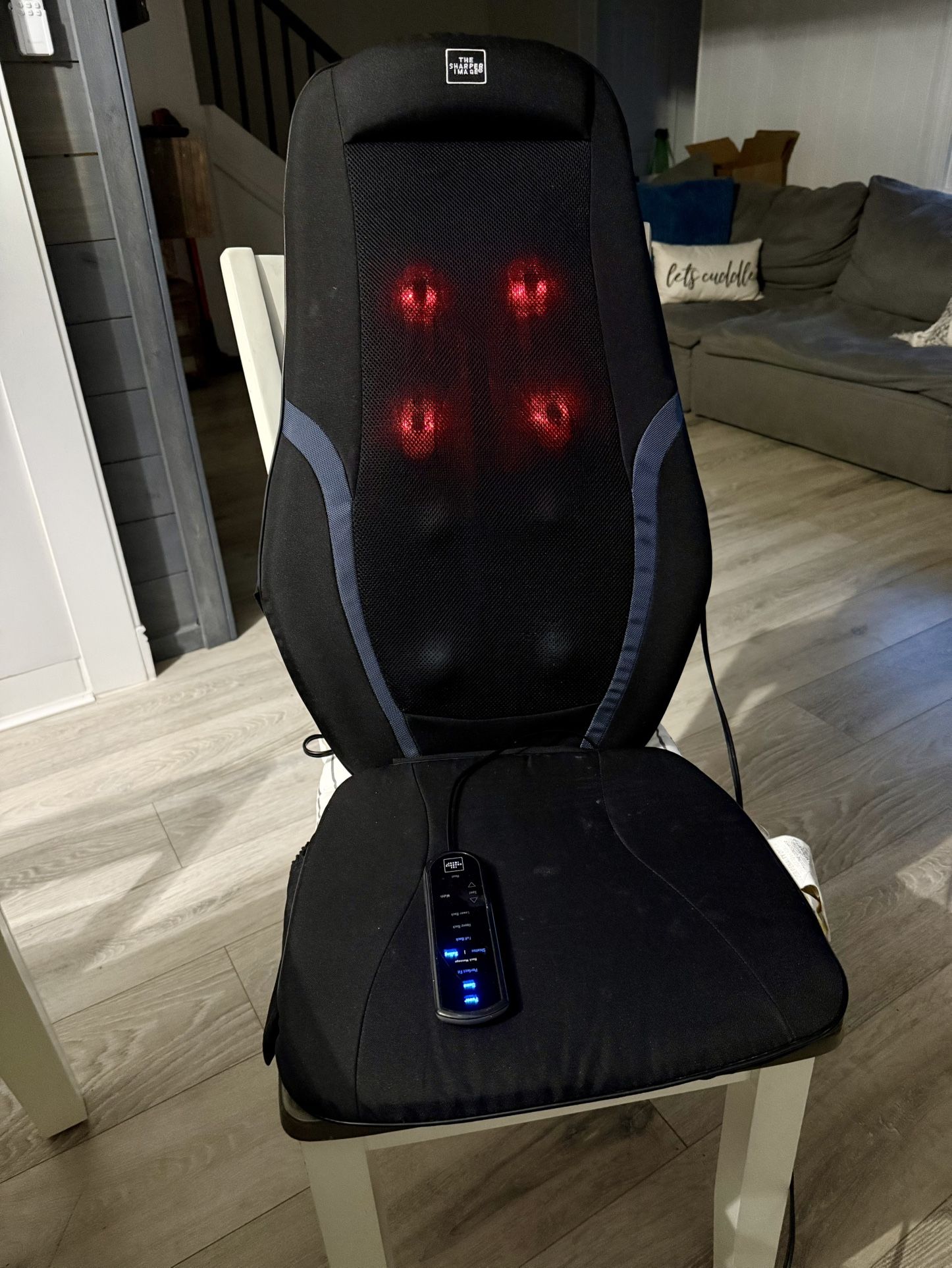 Sharper Image Shiatsu Back & Body Massager W/ Storage Bag