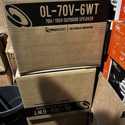 TruAudio Outdoor Speakers (3)