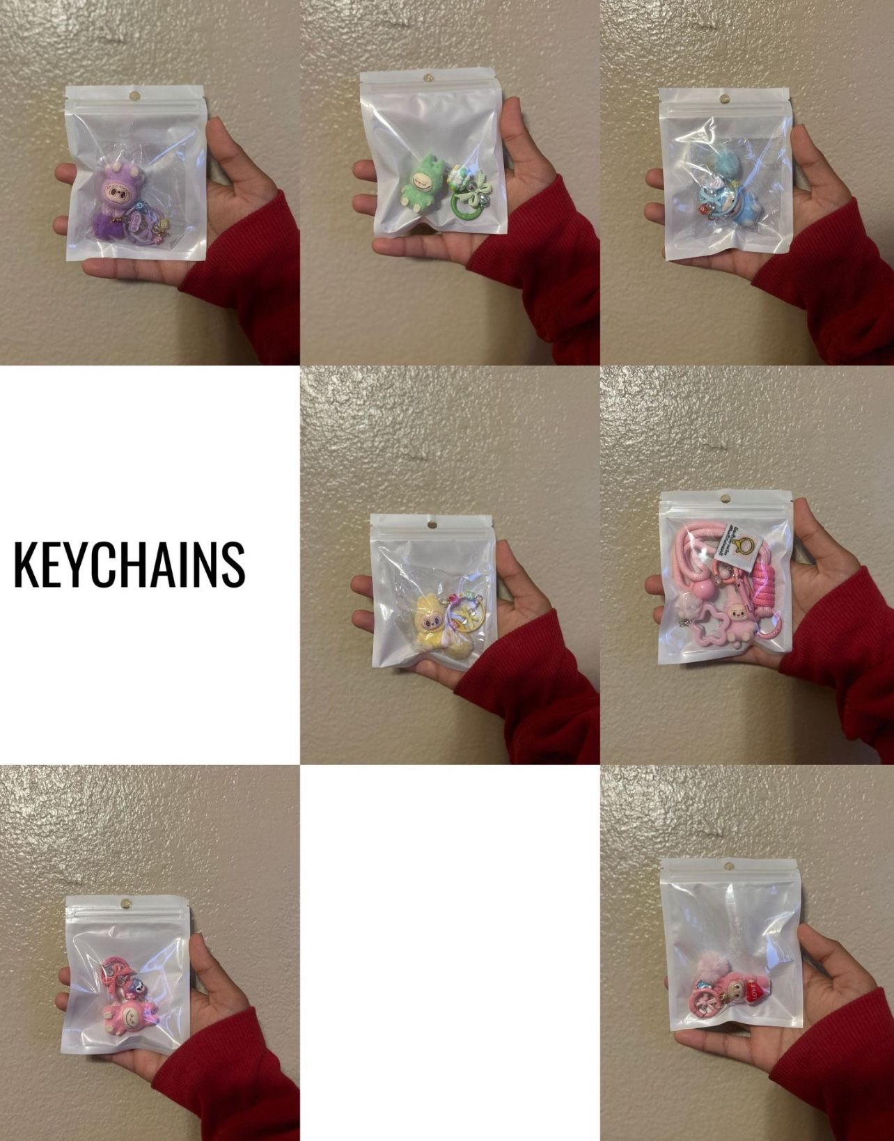 Labubu Keychains