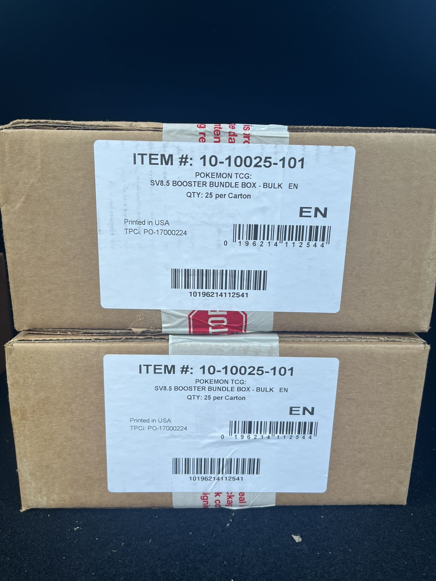 Pokemon Prismatic Booster Bundle Sealed Case