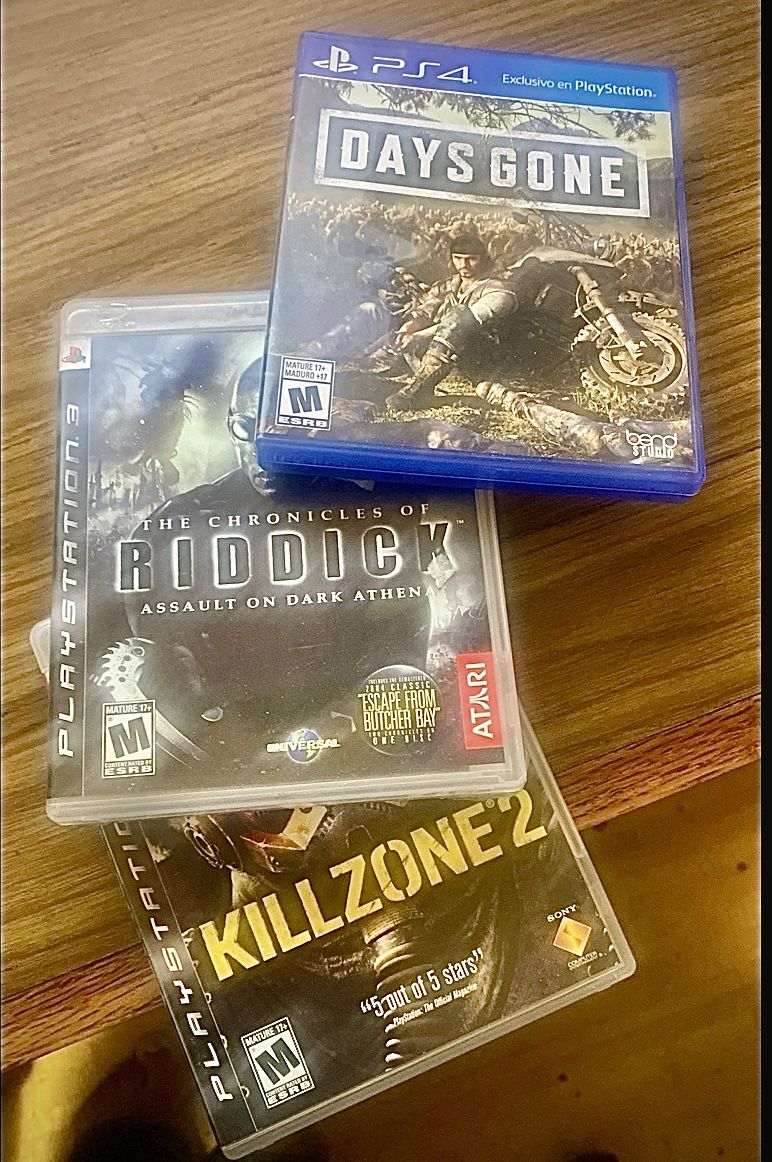 PS4 & PS3 Games Bundle! OBO