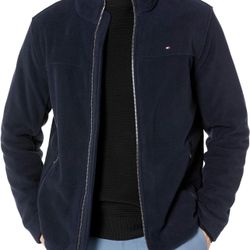 Tommy Hilfiger Men's Classic Zip Front Polar Fleece Jacket