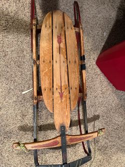 Vintage sled