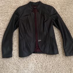 Tahari Real Leather Jacket For Women