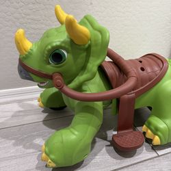 Electric Ride Triceratops Dinosaur Kids Toy