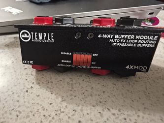 Temple Audio 4x Mod Pro 4 Way Buffer Module