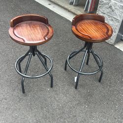 Bar Stools Brand New Adjustable 