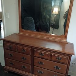 Heywood Wakefield Mirror Dresser