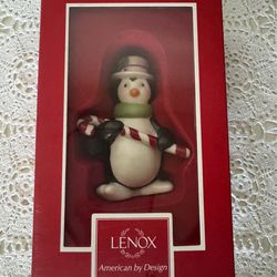 Lenox Chilly Penguin Ornament (4 Inches, NEW In Box)