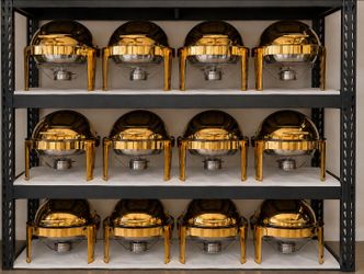 Round and Rectangular Chafing Dishes