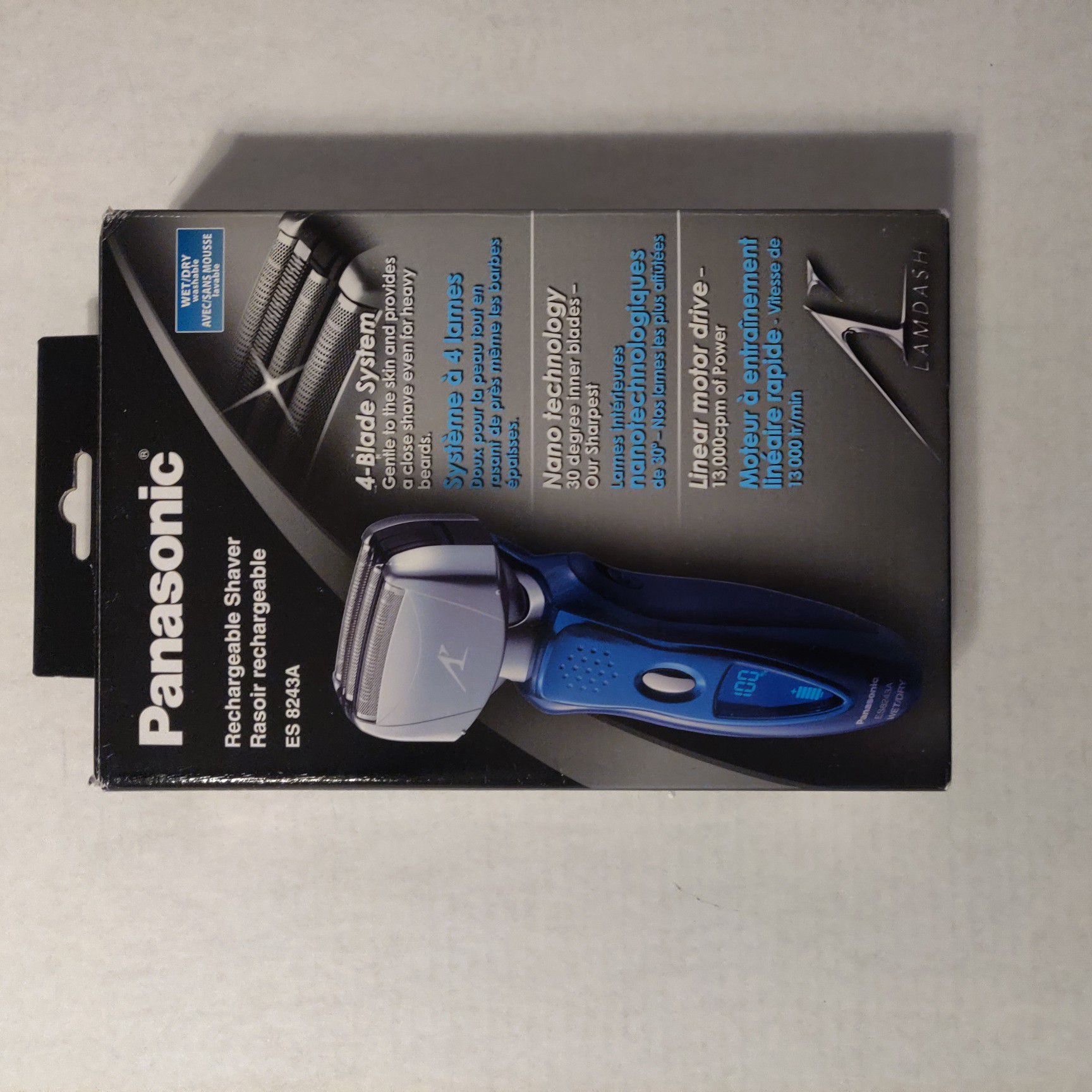 Panasonic Arc4 Electric Razor for Men with Pop-Up Beard Trimmer,