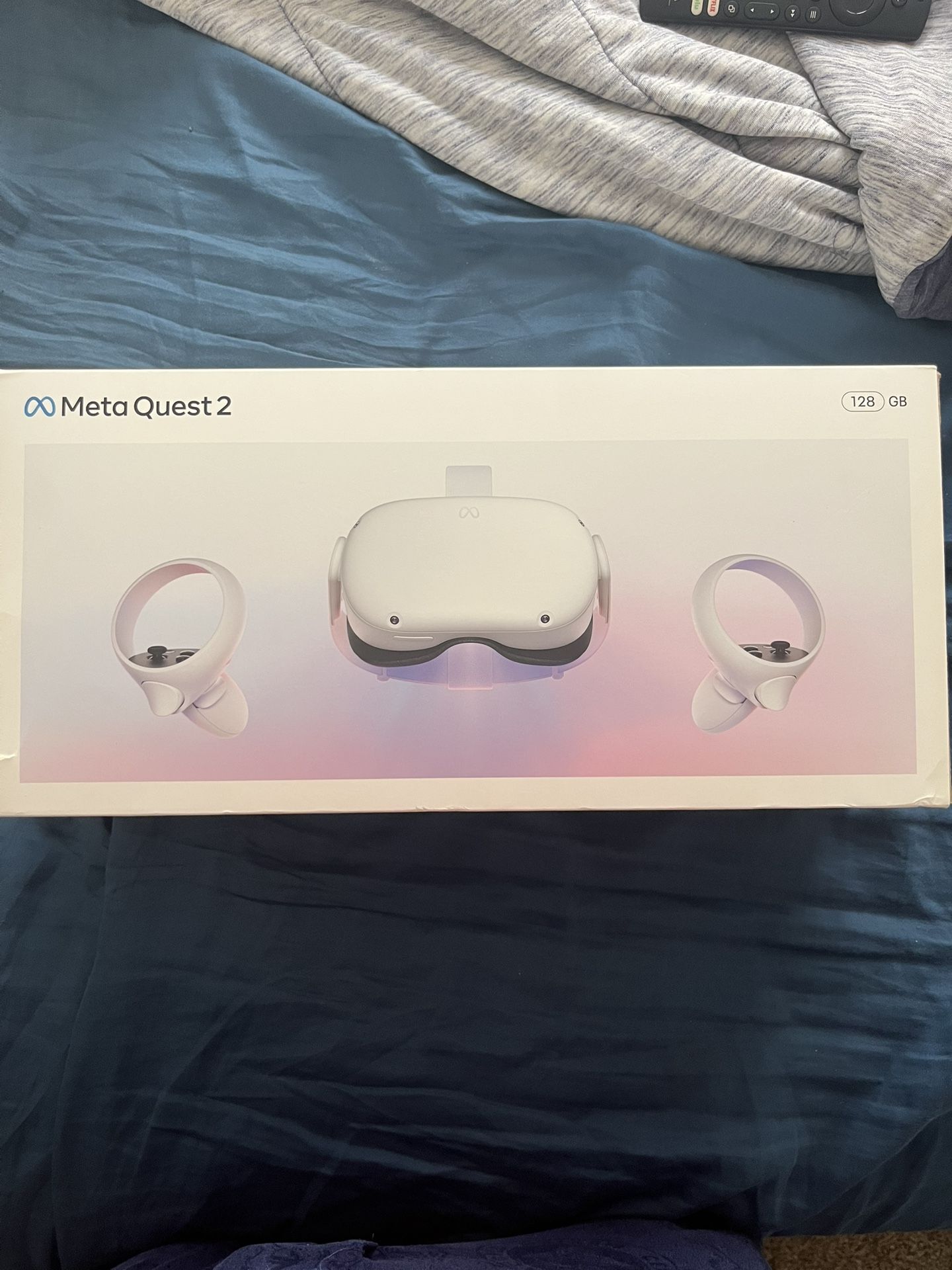 Meta Quest 2 128GB Only Missing Charger Cord And Wall Port