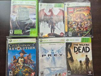 XBOX 360 video games all discs VG condition