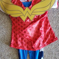 Wonder Woman Costume Girls Size 8-10 NEW!
