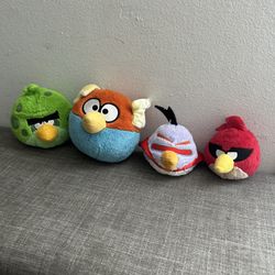 Angry Birds Space Plushies