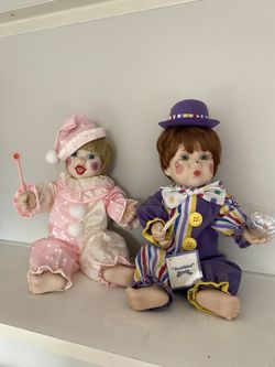 The Ashton drake collectible porcelain dolls