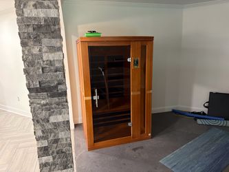 Indoor Infrared Sauna Cedar Wood 2-Person