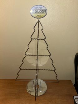 RARE DKNY “Be Delicious” CHRISTMAS PROMOTIONAL RETAIL FIXTURE FOR APPLE PERFUME BOTTLES