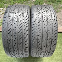 Tires 255/40/19 Bridgestone Turanza Two tires 70% left remaining good condition pick up price