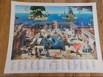 Proverbidioms, "Ultimate" word find poster.