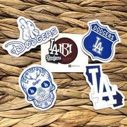 Dodgers Pin & Stickers