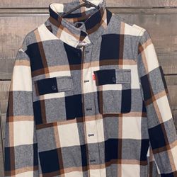 Levis  Quilt Lined Cotton Shacket