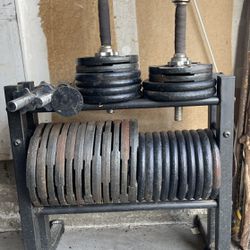 Weights Set and Bench