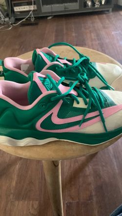 Nike Low-Top Sneakers Green and Pink. Giannis