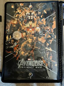 Avengers Infinity War Mondo Poster — Matt Taylor — 78/4805 — $125