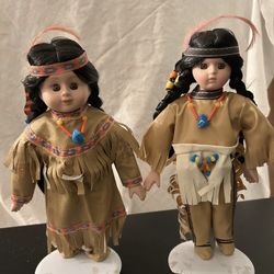 Dan Dee  Indian Dolls,